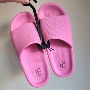 Bright Pink Sandals